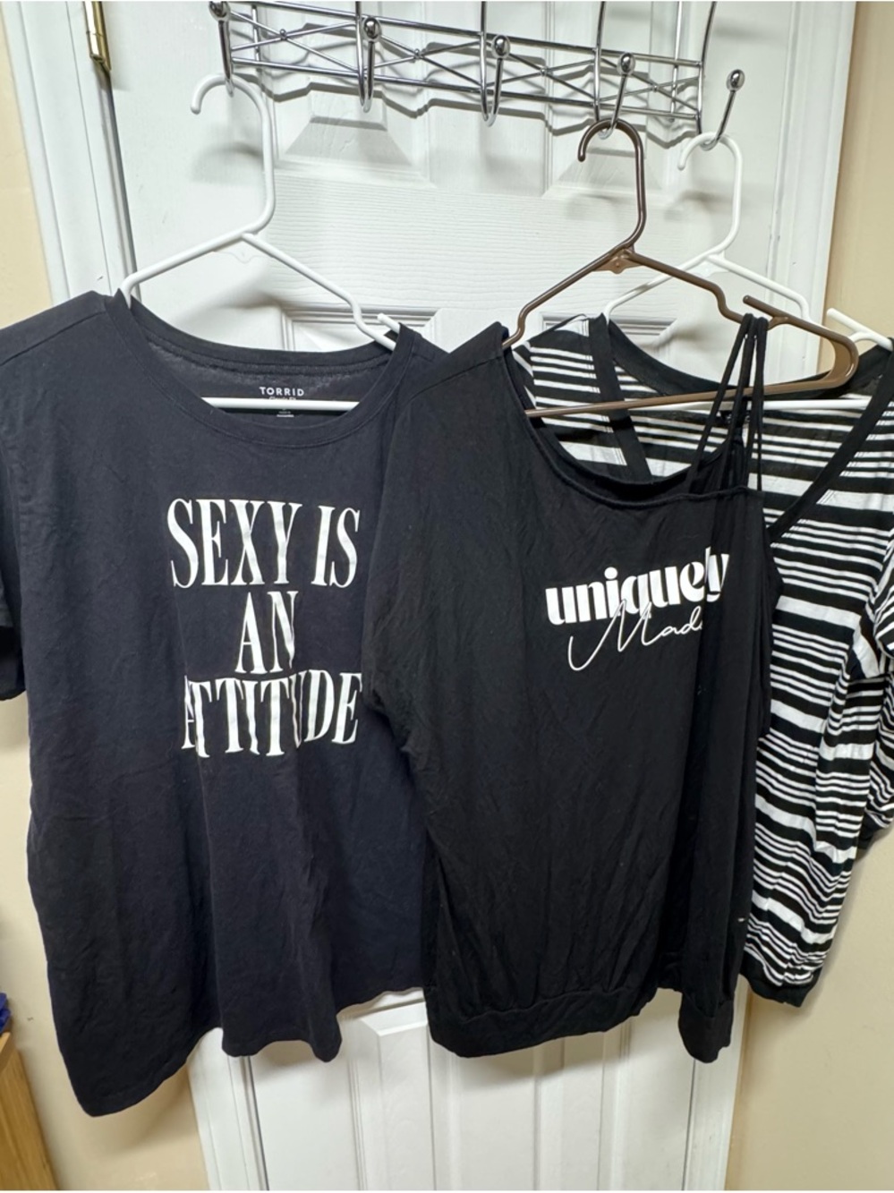 Torrid Graphic Tee & Striped Top Bundle – Size 2X (3 Pieces)